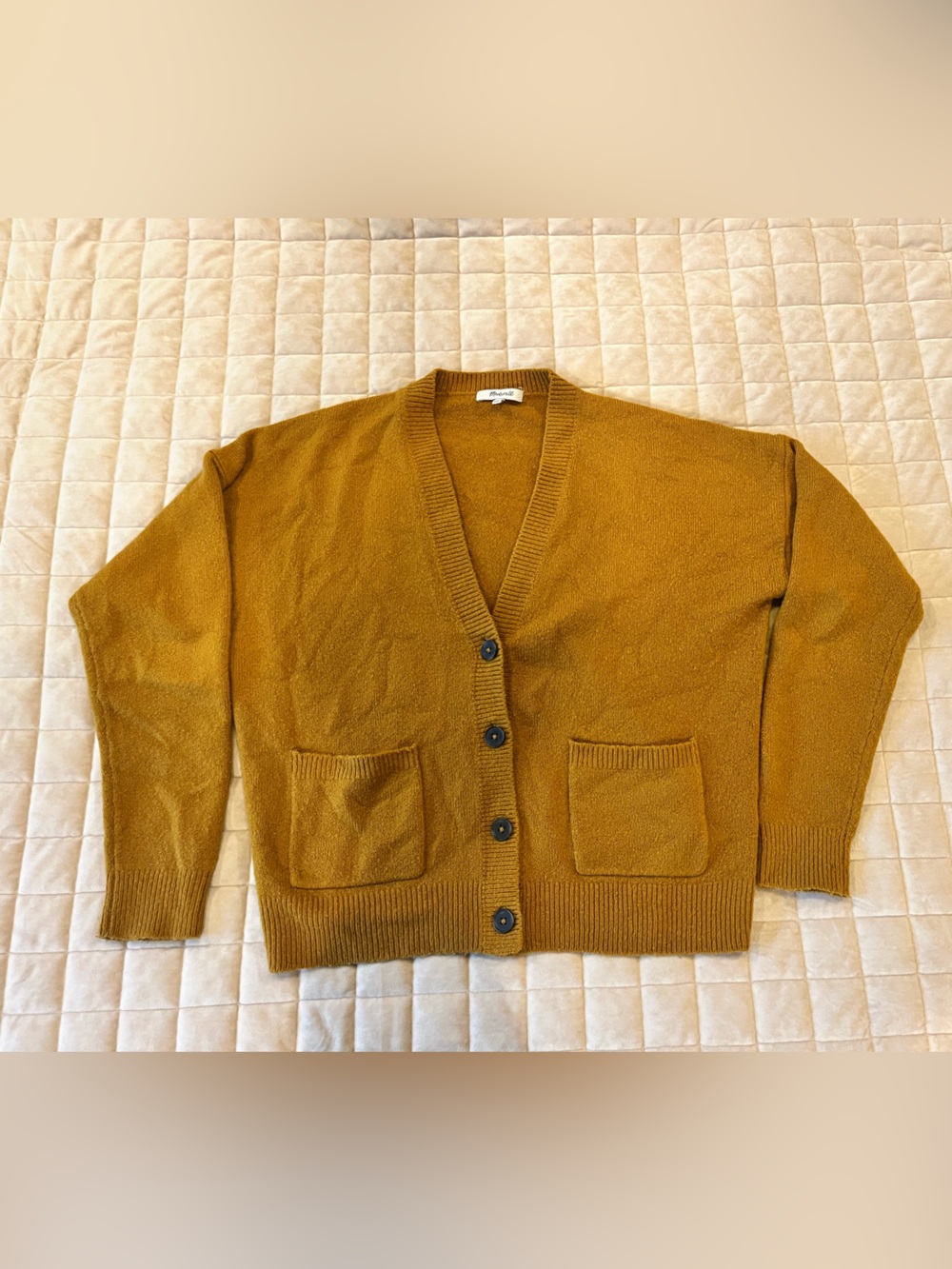 MADEWELL Kent Ex-Boyfriend Cardigan Size XS